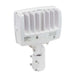 Keystone LED Flood Light Power/CCT Selectable 75W/60W/45W 3000K/4000K/5000K Rectangular Series 4 With Built-In Photocell 120-277V Input White (KT-FLED75PS-R4A-UNV-8CSB-VDIM-W)