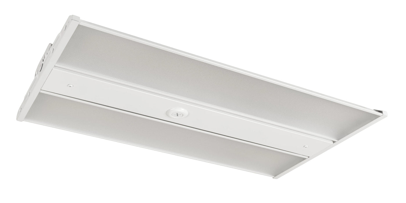 Keystone Linear LED High Bay Selectable 2 Foot 105W/90W/65W Frosted Lens 4000K/5000K 0-10V Dimming Premium Series (KT-HBLED105PS-2FB-8CSD-VDIM-P)