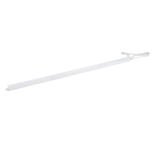 Keystone Integrated T5 LED Fixture 12W 35 Inch Long 4000K Linkable 120V Input With 9.5 Inch Linking Cable 60 Inch 2-Prong Power Cord (KT-IFLED12-3-840-CP)