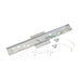 Keystone Surface Mounting Kit For 2 Foot Series A Linear Architectural Fixtures Silver (KT-LALED-2A-SM-KIT-S)