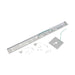 Keystone Surface Mounting Kit For 3 Foot Series A Linear Architectural Fixtures Silver (KT-LALED-3A-SM-KIT-S)