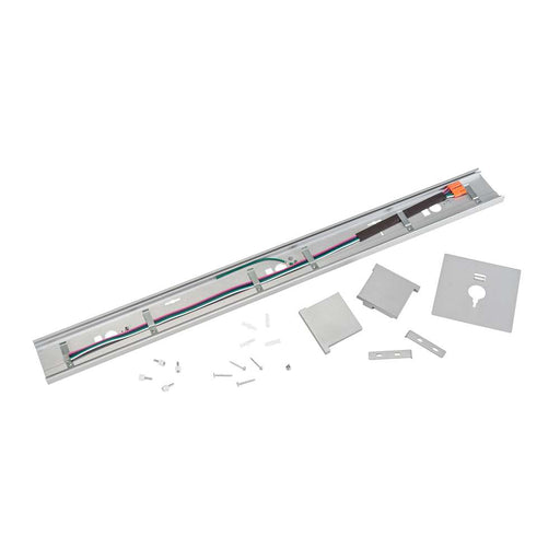 Keystone Wall Mounting Kit For 3 Foot Series A Linear Architectural Fixtures Silver (KT-LALED-3A-WM-KIT-S)