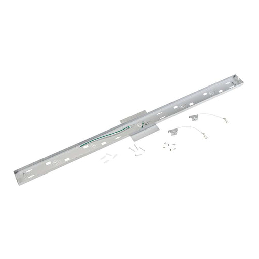 Keystone Surface Mounting Kit For 4 Foot Series A Linear Architectural Fixtures Silver (KT-LALED-4A-SM-KIT-S)