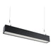 Keystone LED Linear Architectural Fixture With Direct And Indirect Lighting 2 Foot Power/CCT Selectable 20W/15W/12W 2700K/3000K/3500K/4000K/5000K Black 0-10V (KT-LALED20PS-2A-8CSF-VDIM-B)