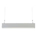 Keystone 2 Foot Linear Architectural Pendant Selectable 20W/15W/12W 2700K/3000K/3500K/4000K/5000K 120-277V 0-10V Dimming Silver 12V Aux (KT-LALED20PS-2A-8CSF-VDIM-S)