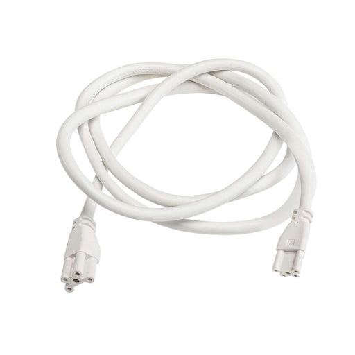 Keystone Linking Cordset For 5-Pin Linking Fixture 6 Foot White (KT-LC-6-5PC)