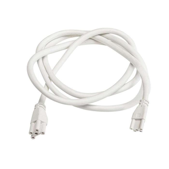 Keystone Linking Cordset For 5-Pin Linking Fixture 6 Foot White (KT-LC-6-5PC)