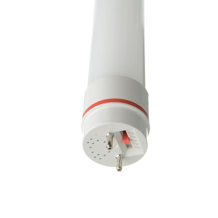 Keystone 11W LED T8 Tube 1500Lm Glass Construction 3 Foot CCT Selectable 3000K/3500K/4000K/5000K/6500K 120-277V Input Direct Drive Single And Double Ended Wiring (KT-LED11T8-36G-8CSJ-DX2)