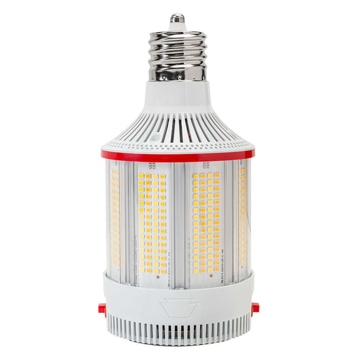 Keystone LED HID Replacement Lamp EX39 Base Power Select/CCT Selectable 120W/90W/60W 3000K/4000K/5000K 120-277V Integrated Cooling Fan (KT-LED120PSHID-FC-EX39-8CSB-D)