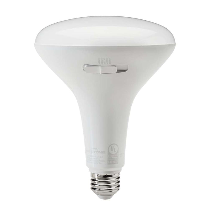 Keystone 13W BR40 Flood E26 Medium Base CCT Selectable 2700K/3000K/3500K/4000K/5000K 120V 80 CRI Generation 4 (KT-LED13BR40-8CSF /G4)