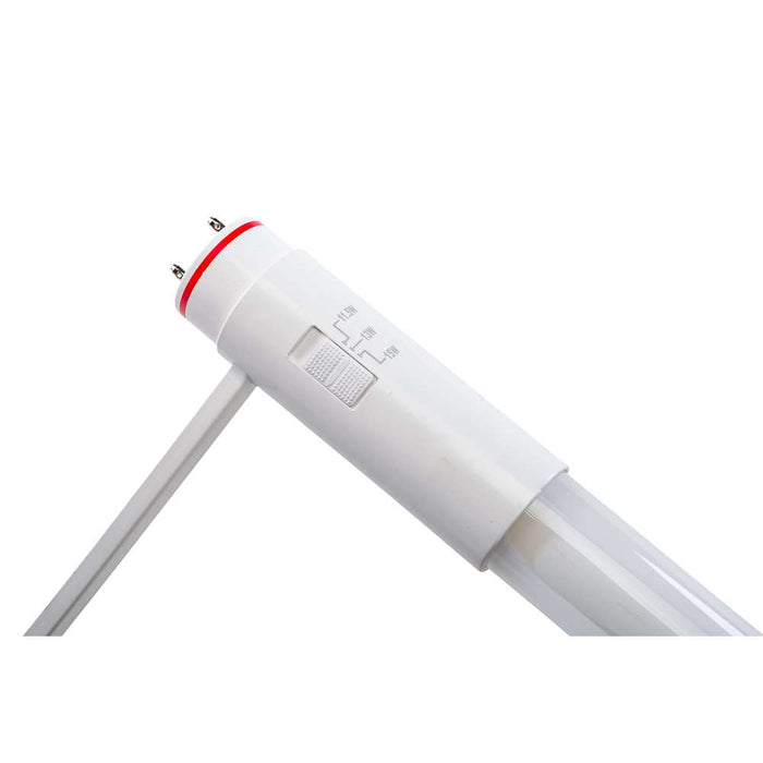 Keystone 15W LED T8 Tube Glass 6 Inch U-Bend Wattage/CCT Selectable 11.5W/13W/15W 3000K/3500K/4000K/5000K/6500K Ballast Compatible 120-277V (KT-LED15PST8-U6G-8CSJ-X3)