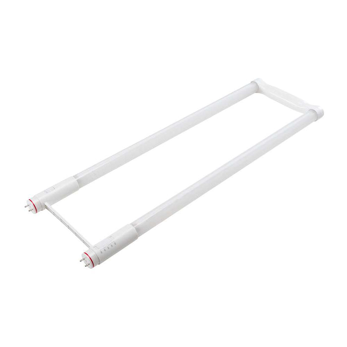 Keystone 15W LED T8 Tube Glass 6 Inch U-Bend Wattage/CCT Selectable 11.5W/13W/15W 3000K/3500K/4000K/5000K/6500K Ballast Compatible 120-277V (KT-LED15PST8-U6G-8CSJ-X3)