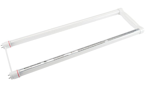 Keystone 18W LED T8 Tube Shatter-Proof Coated Glass 120-277V Input Direct Drive 6 Inch U-Bend 3500K (KT-LED18T8-U6GC-835-D-CP)