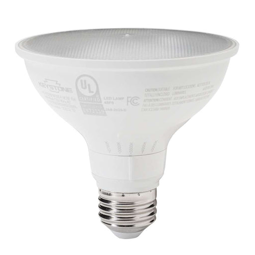 Keystone 10W PAR30 Short Neck Flood Medium E26 Base 40 Degree Beam Angle CCT Selectable 2700K/3000K/3500K/4000K/5000K 120V 90 CRI (KT-LED10PAR30S-F-9CSF /G4)