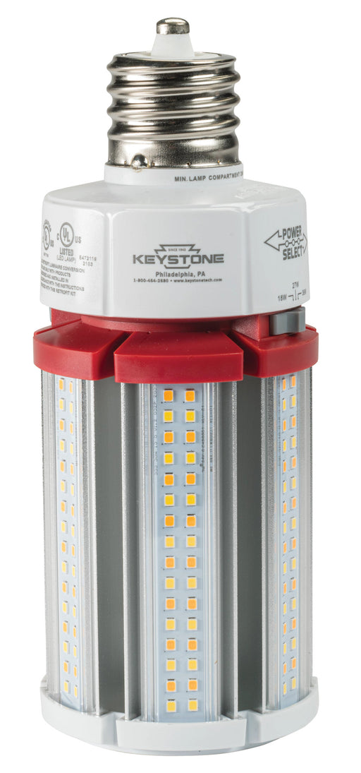 Keystone 36W HID Replacement LED Lamp Color And Power Selectable 36/27/18W 3000K/4000K/5000K EX39 Directdrive (KT-LED36PSHID-EX39-8CSB-D)