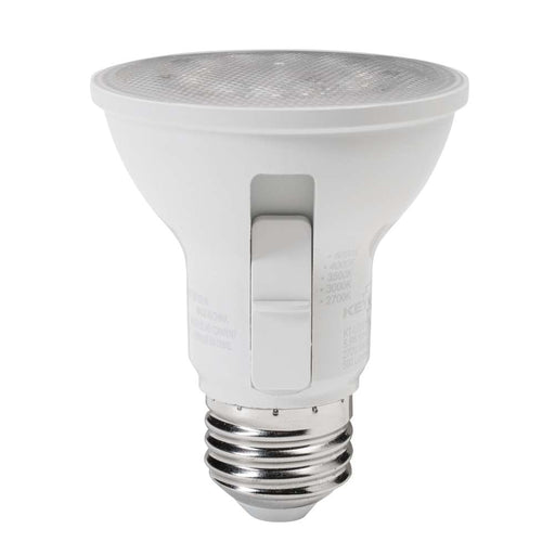Keystone 5.5W PAR20 Flood E26 Base 40 Degree Beam Angle CCT Selectable 2700K/3000K/3500K/4000K/5000K 120V 90 CRI (KT-LED5.5PAR20-F-9CSF /G4)