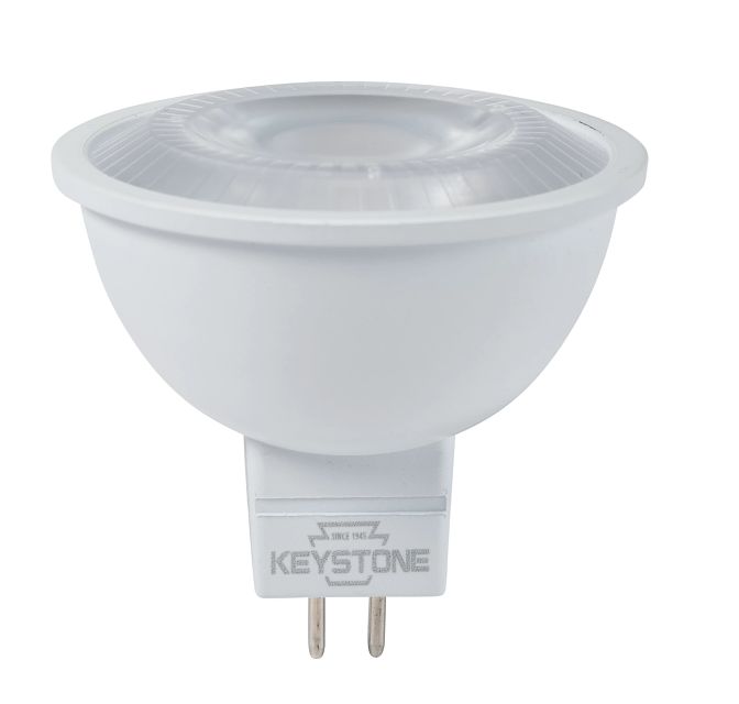 Keystone LED MR16 Spot Light 75W Equivalent 35 Degree Beam Angle GU5.3 Base 5000K 90 CRI Requires 12V Transformer (KT-LED7.5MR16-S-950 /G2)