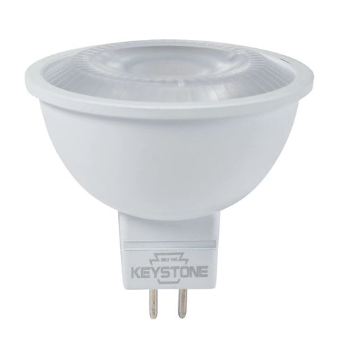 Keystone LED MR16 Spot Light 75W Equivalent 25 Degree Beam Angle GU5.3 Base 4000K 90 CRI Requires 12V Transformer (KT-LED7.5MR16-NS-940 /G2)