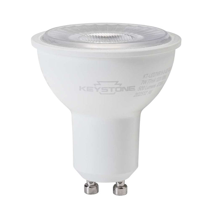 Keystone 7W MR16 Spotlight GU10 Base 40 Degree Beam Angle 2700K 80 CRI Generation 4 (KT-LED7MR16-S-827-GU10 /G4)