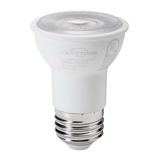 Keystone 7W PAR16 Spotlight Medium E26 Base 40 Degree Beam Angle 5000K 80 CRI Generation 4 (KT-LED7PAR16-S-850 /G4)