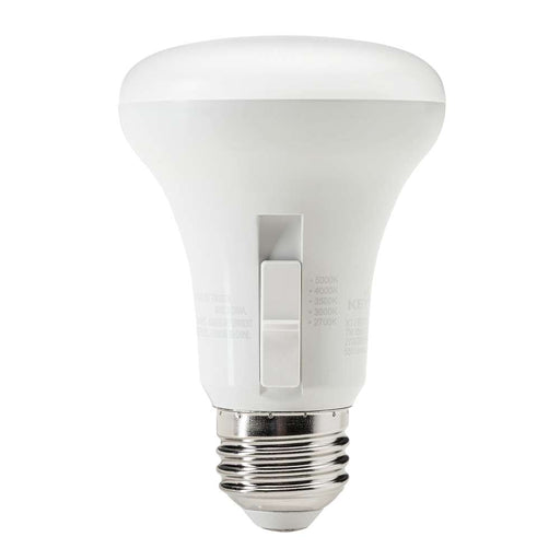 Keystone 7W R20 Flood E26 Medium Base CCT Selectable 2700K/3000K/3500K/4000K/5000K 120V 80 CRI Generation 4 (KT-LED7R20-8CSF /G4)