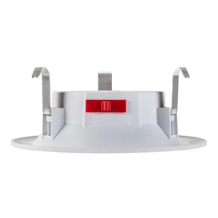 Keystone 4 Inch LED Downlight Retrofit Trim 7.5W CCT Selectable 2700K/3000K/3500K/4000K/5000K 90 CRI 120V Triac Dimming E26 Adapter (KT-LED7RD-4CB-9CSF-DIM-CS)