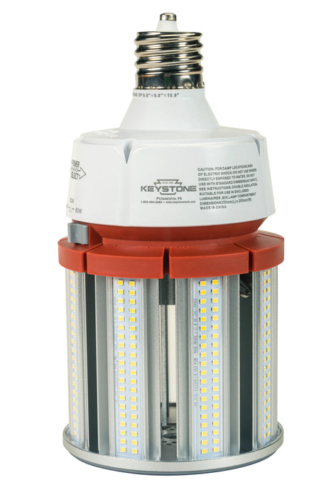Keystone LED HID Replacement Lamp Wattage Selectable 80W/63W/54W EX39 Base 3000K 120-277V Input Directdrive (KT-LED80PSHID-EX39-830-D /G4)