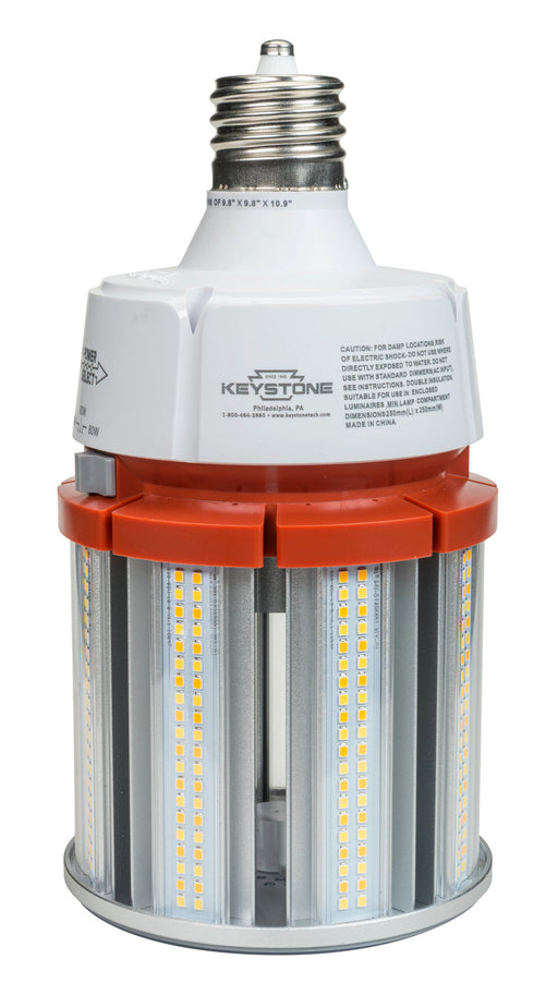 Keystone 80W HID Replacement LED Lamp Color And Power Selectable 80/63/54W 3000K/4000K/5000K EX39 Directdrive (KT-LED80PSHID-EX39-8CSB-D)