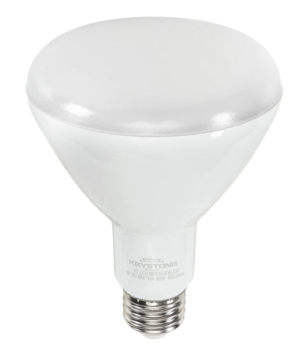 Keystone 50W Equivalent 7.5W 525Lm R20 Lamp E26 80 CRI Dimmable 3000K (KT-LED8BR30-830 /G2)