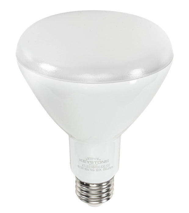 Keystone 50W Equivalent 7.5W 525Lm R20 Lamp E26 80 CRI Dimmable 3500K (KT-LED8BR30-835 /G2)