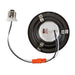 Keystone 4 Inch Circular LED Residential Retrofit Black Trim 8W CCT Selectable 2700K/3000K/3500K/4000K/5000K Triac Dimming Quick Disconnect E26 Base (KT-LED8RD-4C-9CSF-DIM-B)