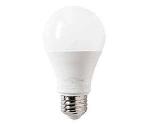 Keystone LED A19 Omni-Directional Bulb 60W Equivalent E26 Medium Base 4000K 80 CRI Universal Voltage 120-277V Generation 2 (KT-LED9A19-O-840-UV /G2)