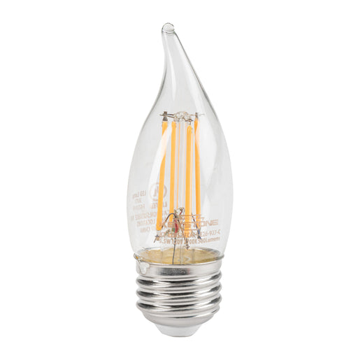 Keystone 40W Equivalent 4.5W CA11 LED Bulb E26 90 CRI Dimmable Clear 2700K (KT-LED4.5FCA11-E26-927-C)