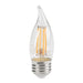 Keystone 40W Equivalent 4.5W CA11 LED Bulb E26 90 CRI Dimmable Clear 2700K (KT-LED4.5FCA11-E26-927-C)