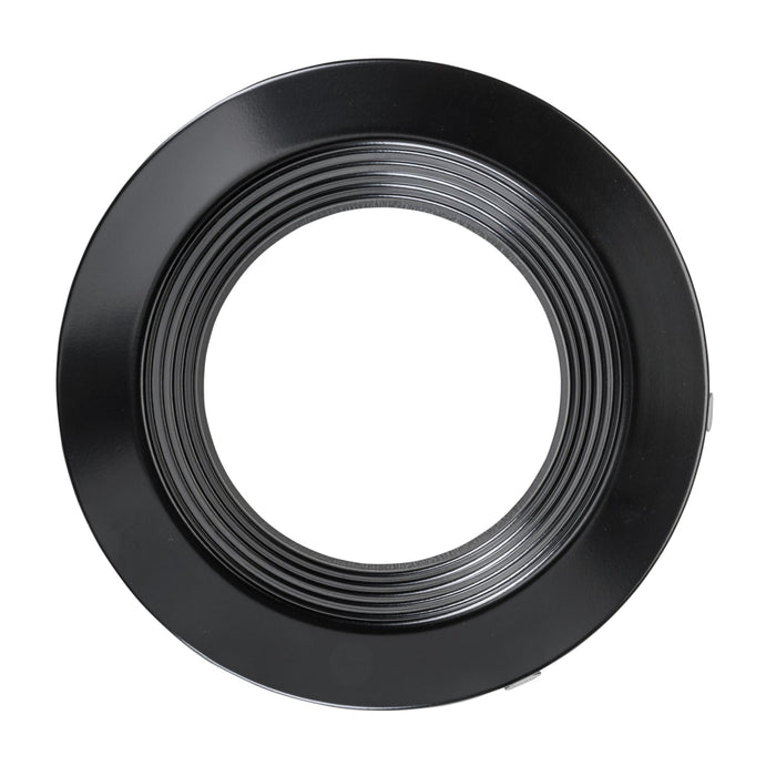 Keystone 6 Inch Interchangeable Trim For 6 Inch Recessed Commercial Downlights Matte Black (KT-RDLED-6A-MB-TRIM)