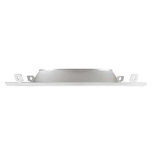 Keystone 6 Inch Hazy Specular Reflector With White Flange Trim For Commercial Downlights (KT-RDLED-6A-SR-TRIM)