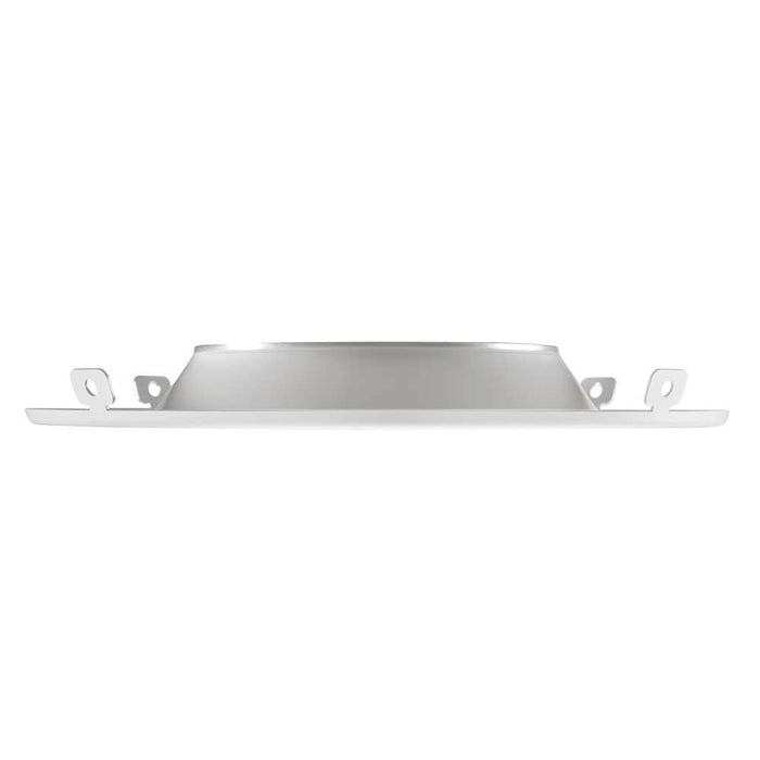 Keystone 6 Inch Hazy Specular Reflector With White Flange Trim For Commercial Downlights (KT-RDLED-6A-SR-TRIM)