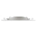 Keystone 6 Inch Hazy Specular Reflector With White Flange Trim For Commercial Downlights (KT-RDLED-6A-SR-TRIM)