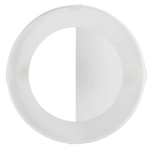 Keystone 6 Inch Wall Wash Trim For Recessed Commercial Downlights White (KT-RDLED-6A-WW-TRIM)