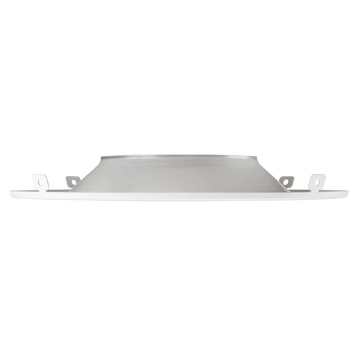 Keystone 8 Inch Hazy Specular Reflector With White Flange Trim For Commercial Downlights (KT-RDLED-8A-SR-TRIM)