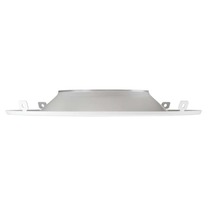 Keystone 8 Inch Hazy Specular Reflector With White Flange Trim For Commercial Downlights (KT-RDLED-8A-SR-TRIM)