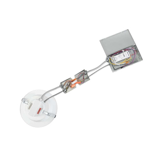 Keystone 8 Inch Recessed Emergency LED Downlight Power Select/CCT Selectable 30W/27W/23W/20W/16W 2700K/3000K/3500K/4000K/5000K 120-277V 0-10V 4W Emergency Pack (KT-RDLED30PS-8A-9CSF-VDIM-EM4)