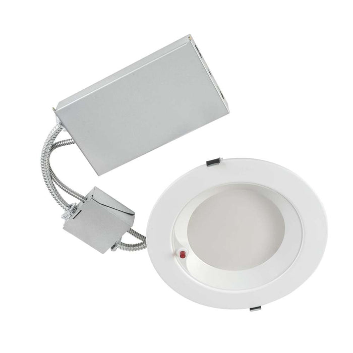 Keystone 8 Inch Recessed Emergency LED Downlight Power Select/CCT Selectable 30W/27W/23W/20W/16W 2700K/3000K/3500K/4000K/5000K 120-277V 0-10V 4W Emergency Pack (KT-RDLED30PS-8A-9CSF-VDIM-EM4)