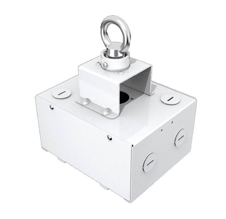 Keystone Junction Box Optimized For Pole Pendant Application For KT-RHLED /G2 Fixtures White (KT-RHLED-JBOX-PM-W /G2)