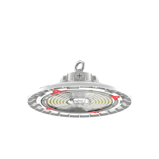 Keystone Power/CCT Selectable Round LED High Bay 100W/70W/50W 3000K/4000K/5000K 90 Degree Lens 11-Inch Diameter 120-277V 0-10V Dimming White (KT-RHLED100PS-11C-8CSB-VDIM-W /G2)