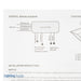 Keystone 2x2 23W 3000Lm 0-10V Dimming FutureFit Troffer Center Basket LED Retrofit Kit (KT-RKIT23-22D-835-VDIM)