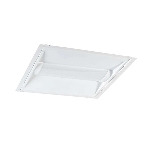 Keystone 2X2 LED Center Basket Doorframe Retrofit Wattage/CCT Selectable 24W/18W/15W 3500K/4000K/5000K 120-277V Input Frosted Curved Lens 0-10V Dimming (KT-RKIT24PS-22DC-8CSA-VDIM)