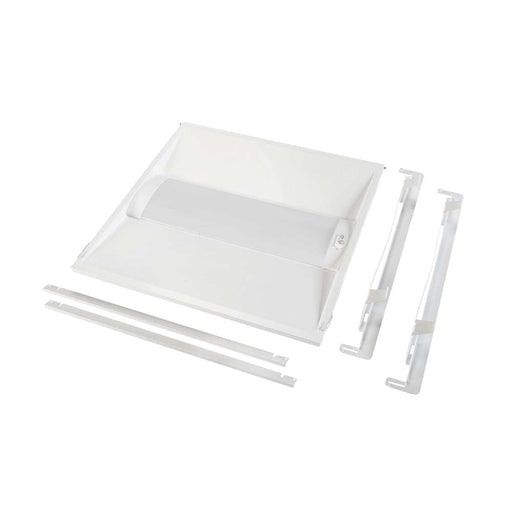 Keystone 2X2 LED Center Basket Doorframe Retrofit Selectable 35W/30W/24W 3500K/4000K/5000K 0-10V Dimming 12V Aux 2-Pack Priced Per Each (KT-RKIT35PS-22DC-8CSA-VDIM /2PK)