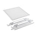 Keystone 2X2 LED Doorframe Retrofit Panel Selectable 35W/30W/20W 3500K/4000K/5000K Embedded Smartloop PIR Sensor 2-Pack Priced Per Each (KT-RKIT35PS-22PD-8CSA-VDIM /G2/FC5 /2PK)