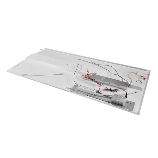 Keystone 2X4 LED Center Basket Doorframe Retrofit Wattage/CCT Selectable 45W/38W/30W 3500K/4000K/5000K 120-277V Input Frosted Curved Lens 0-10V Dimming (KT-RKIT45PS-24DC-8CSA-VDIM)